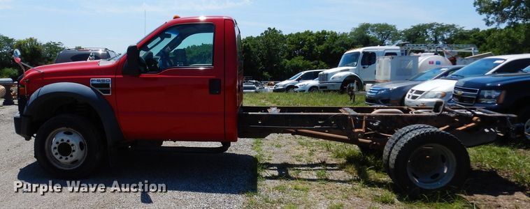 image for item DF4188 2008 Ford F550 Super Duty XL  truck cab and chassis
