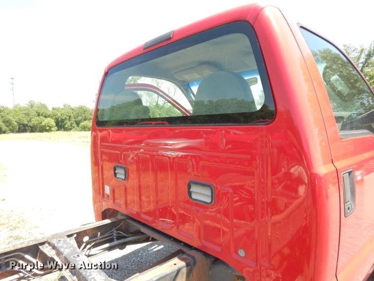 image for item DF4188 2008 Ford F550 Super Duty XL  truck cab and chassis
