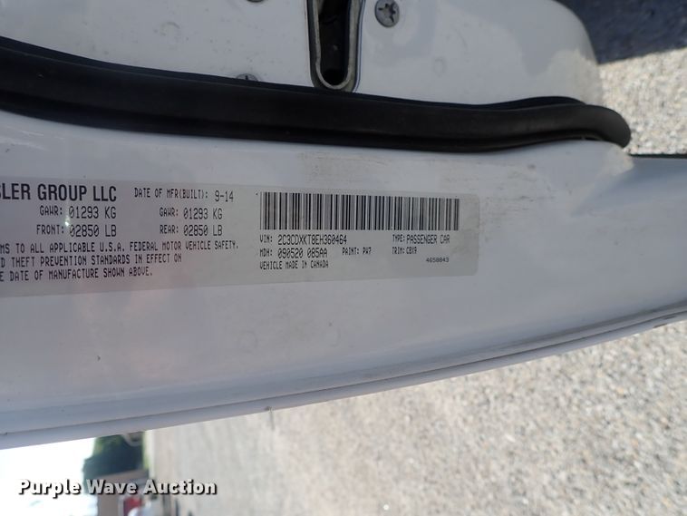 image for item DG2267 2014 Dodge Charger Police