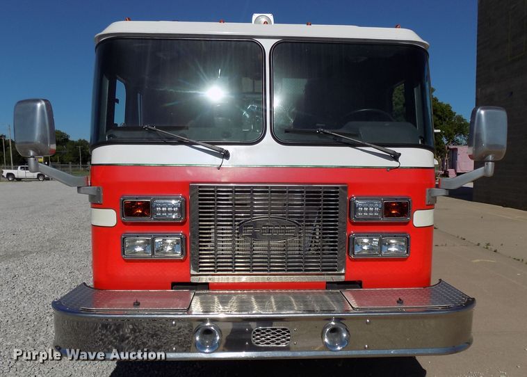 image for item DG2611 1996 E-one  hazmat fire truck