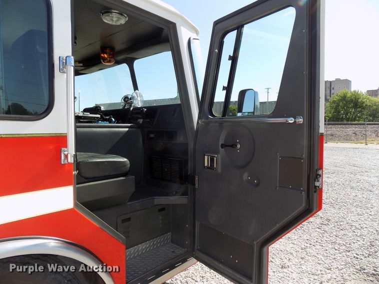 image for item DG2611 1996 E-one  hazmat fire truck