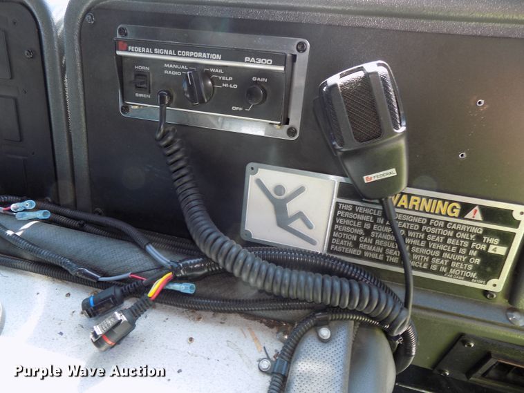 image for item DG2611 1996 E-one  hazmat fire truck