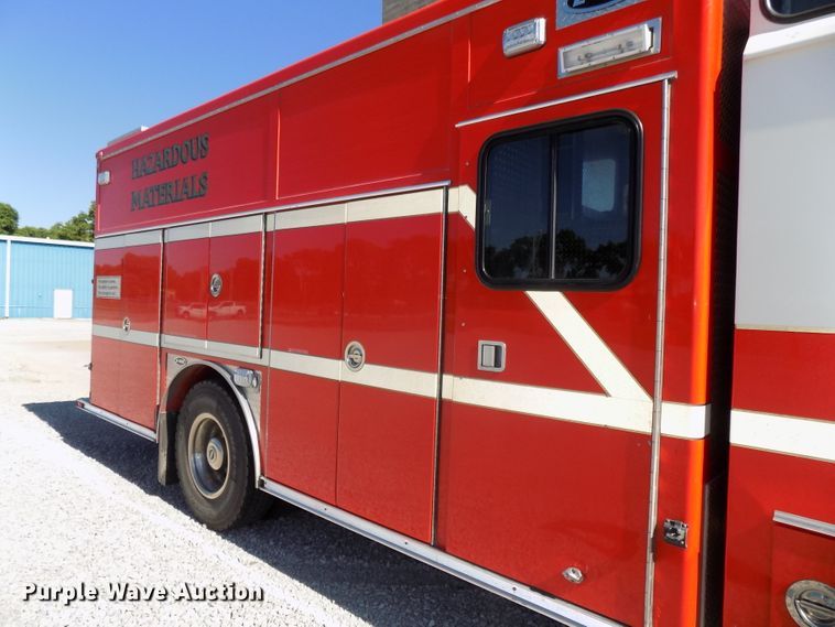 image for item DG2611 1996 E-one  hazmat fire truck