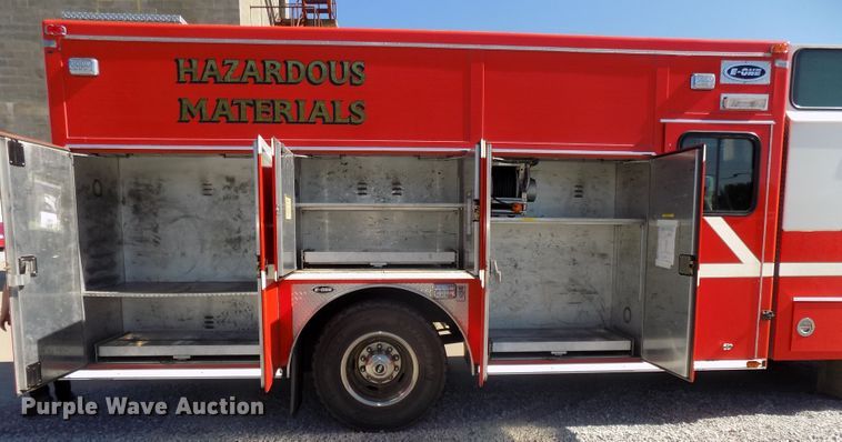 image for item DG2611 1996 E-one  hazmat fire truck