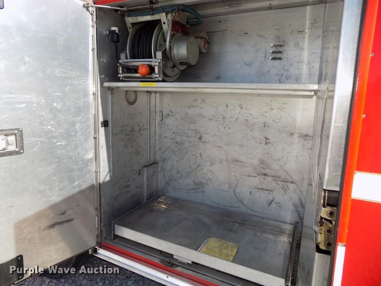 image for item DG2611 1996 E-one  hazmat fire truck