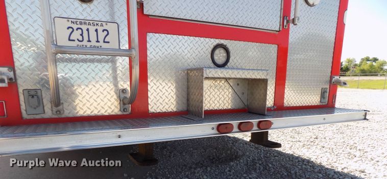 image for item DG2611 1996 E-one  hazmat fire truck