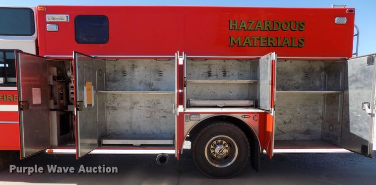 image for item DG2611 1996 E-one  hazmat fire truck
