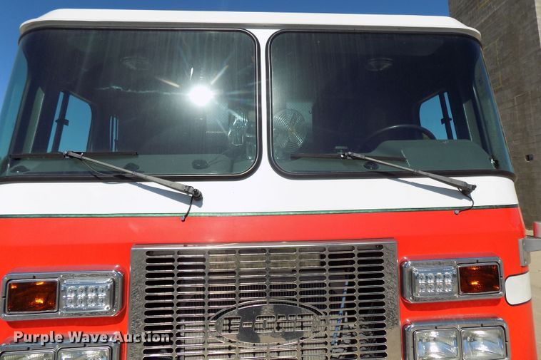 image for item DG2611 1996 E-one  hazmat fire truck