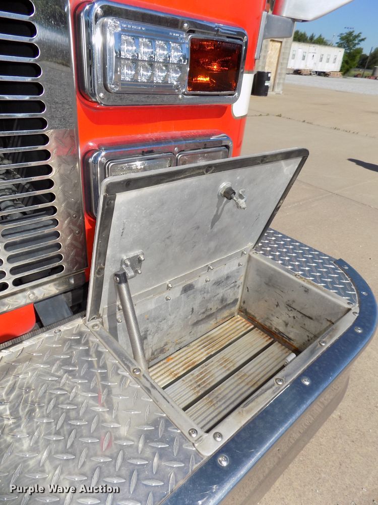 image for item DG2611 1996 E-one  hazmat fire truck