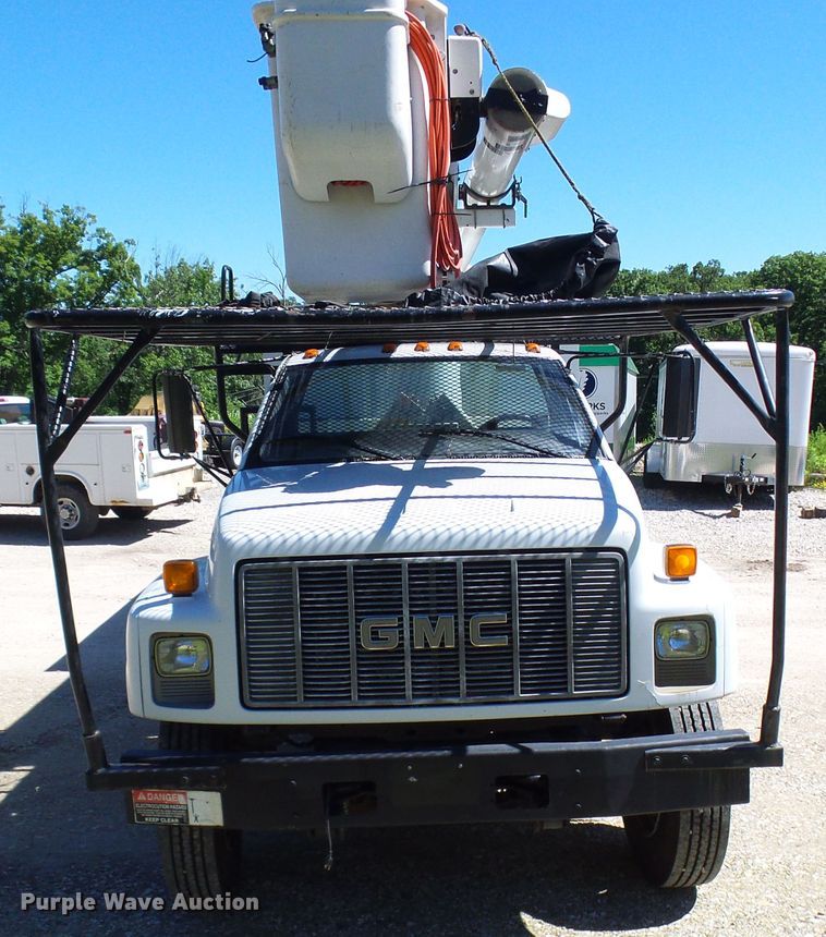 image for item DG5740 1996 GMC TopKick C6500  forestry bucket truck