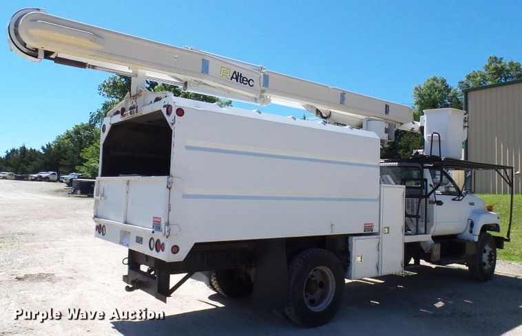 image for item DG5740 1996 GMC TopKick C6500  forestry bucket truck