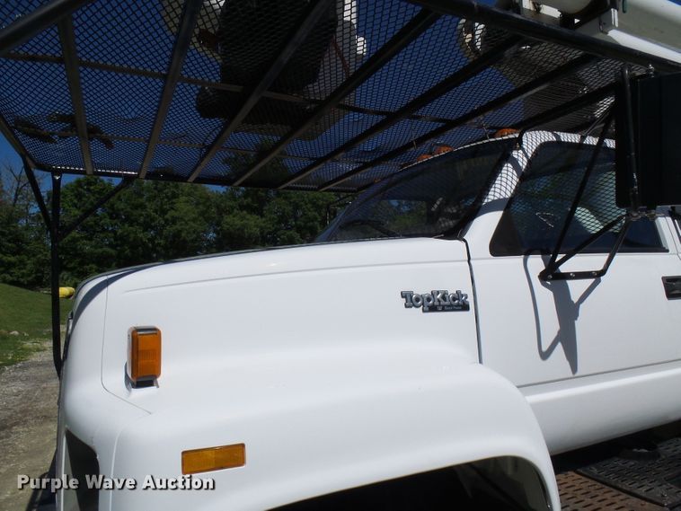 image for item DG5740 1996 GMC TopKick C6500  forestry bucket truck