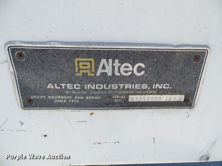 image for item DG5740 1996 GMC TopKick C6500  forestry bucket truck