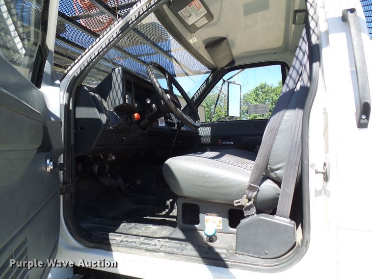 image for item DG5740 1996 GMC TopKick C6500  forestry bucket truck