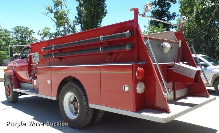 image for item DG5745 1986 Chevrolet C70  pumper fire truck