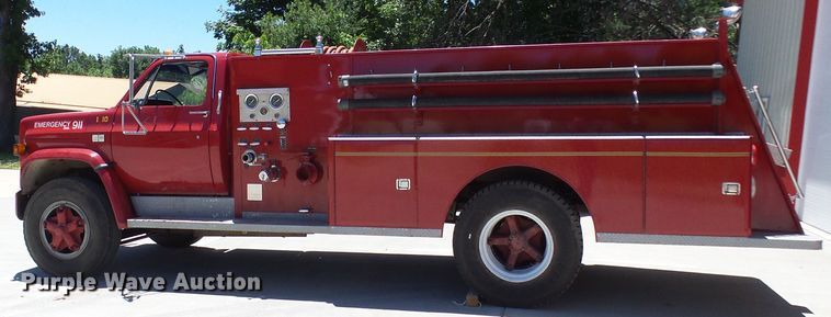image for item DG5745 1986 Chevrolet C70  pumper fire truck