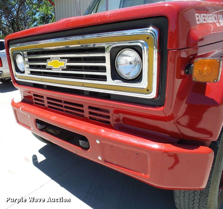 image for item DG5745 1986 Chevrolet C70  pumper fire truck