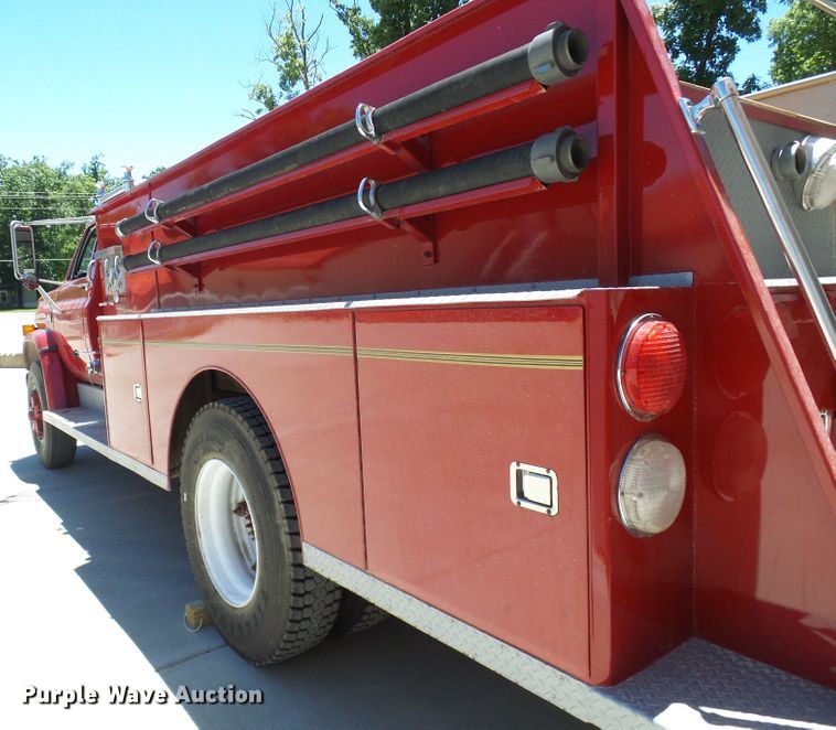 image for item DG5745 1986 Chevrolet C70  pumper fire truck