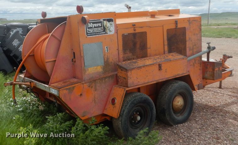 image for item GA9048 Myers MHV36-33L6 sewer jetter