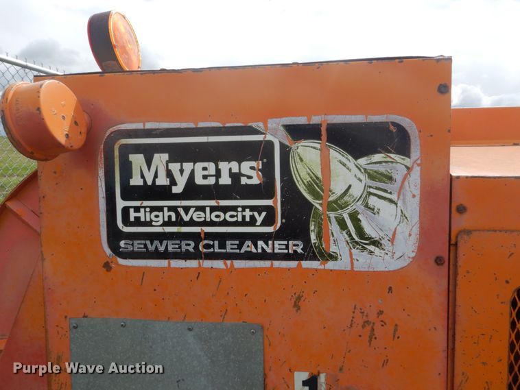 image for item GA9048 Myers MHV36-33L6 sewer jetter