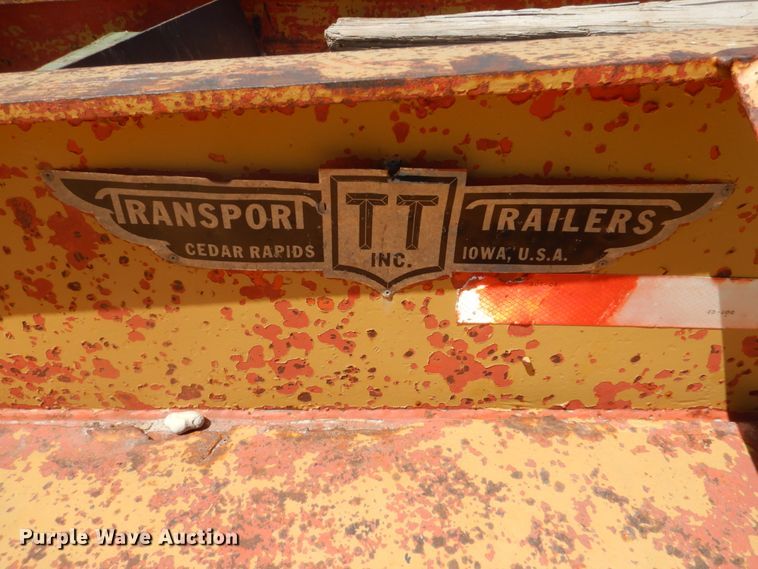 image for item GA9059 1970 Transport Trailer GPYT127FM equipment trailer