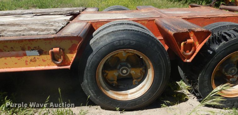 image for item GA9059 1970 Transport Trailer GPYT127FM equipment trailer