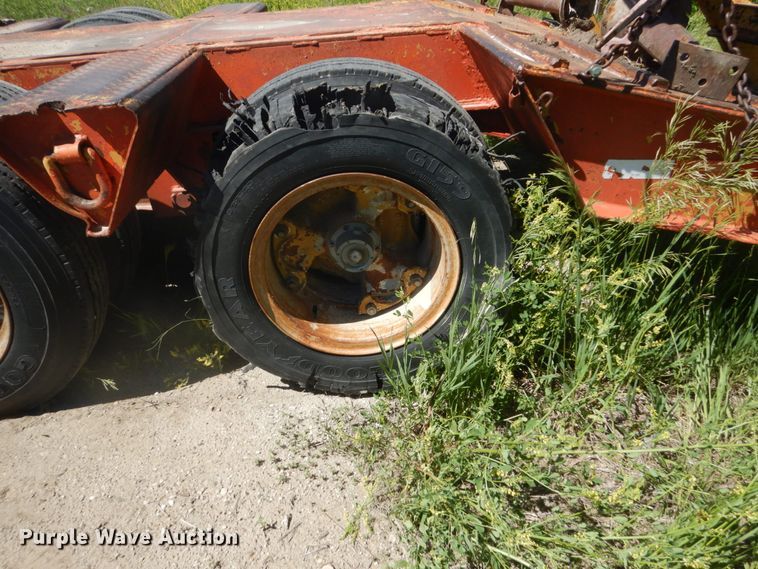 image for item GA9059 1970 Transport Trailer GPYT127FM equipment trailer