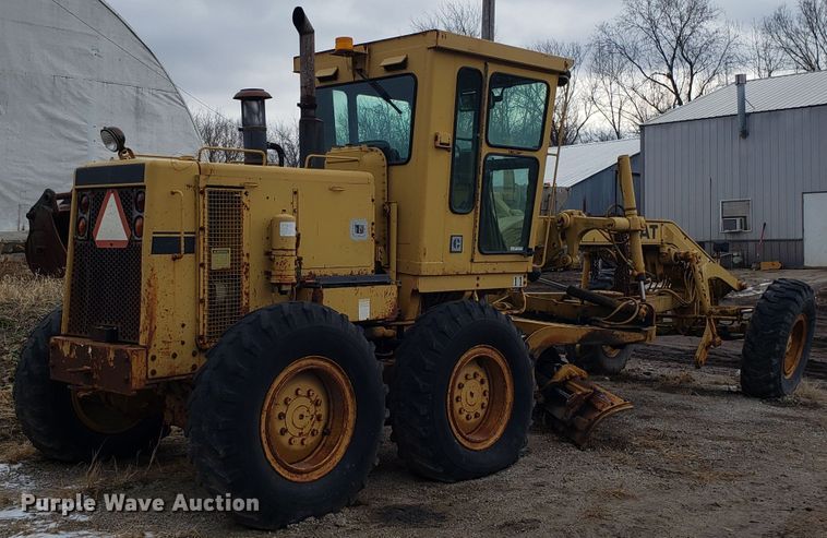 image for item GA9474 1988 Caterpillar 120G motor grader
