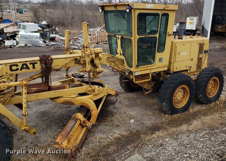 image for item GA9474 1988 Caterpillar 120G motor grader