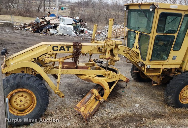 image for item GA9474 1988 Caterpillar 120G motor grader