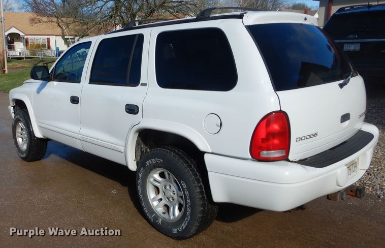 image for item GK9116 2002 Dodge Durango  SUV