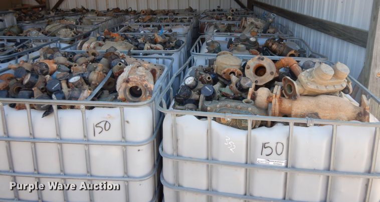 image for item GO9863 (12) totes of water meters