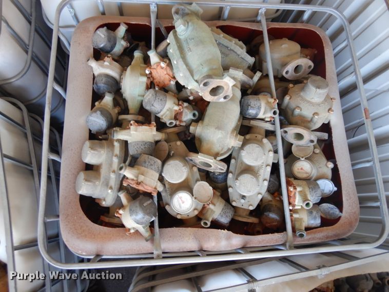 image for item GO9863 (12) totes of water meters