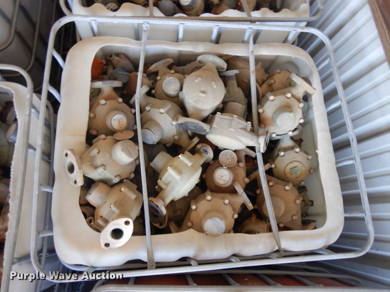 image for item GO9863 (12) totes of water meters