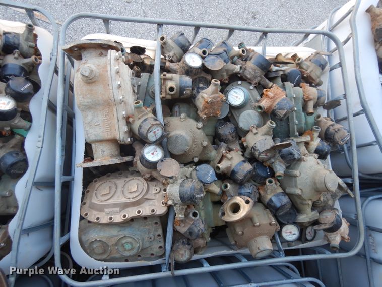 image for item GO9863 (12) totes of water meters