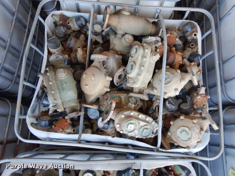 image for item GO9864 (11) totes of water meters