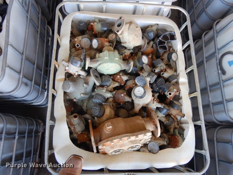 image for item GO9864 (11) totes of water meters