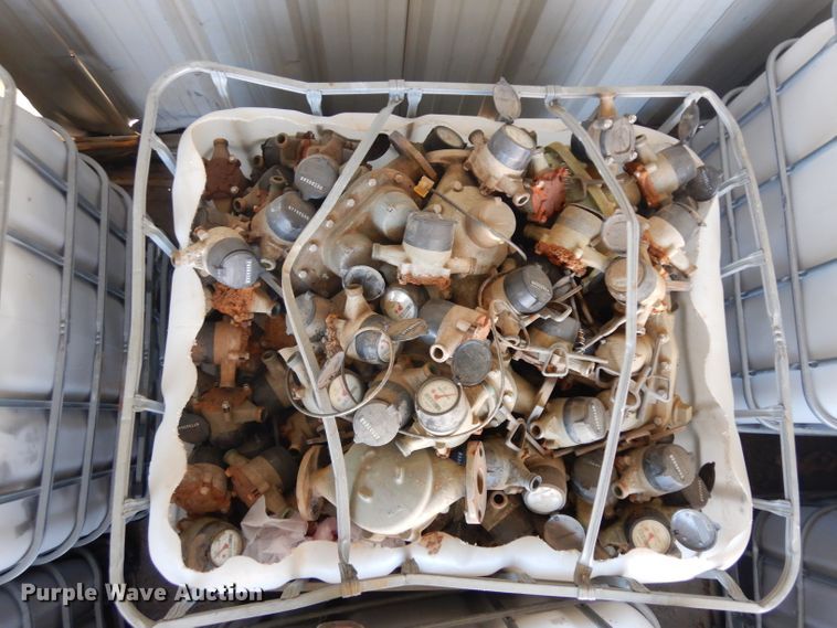 image for item GO9864 (11) totes of water meters