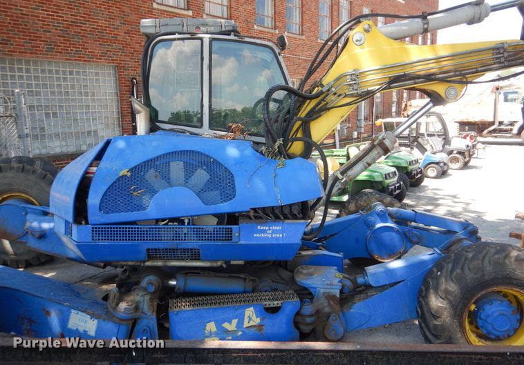 image for item GO9936 Kaiser S2-4  rubber tire excavator