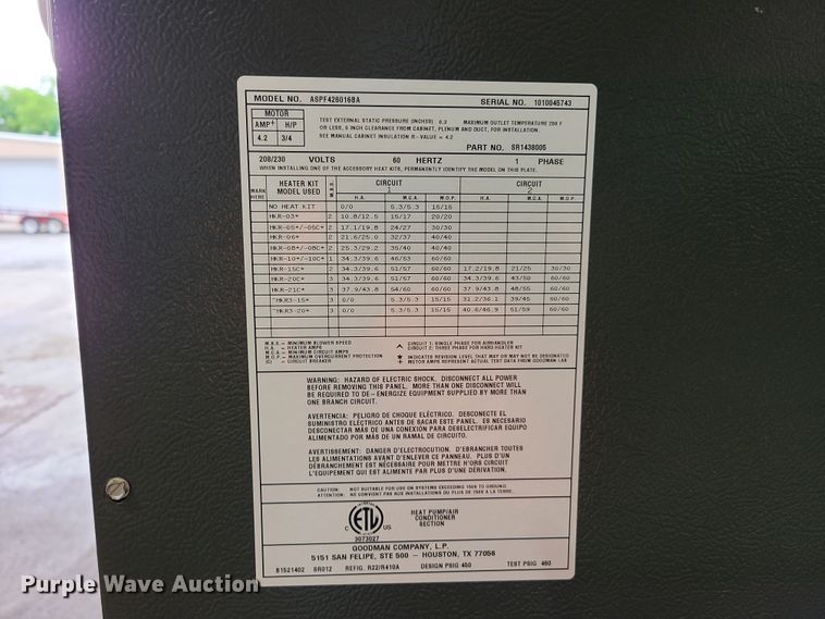 image for item GT9035 AC unit