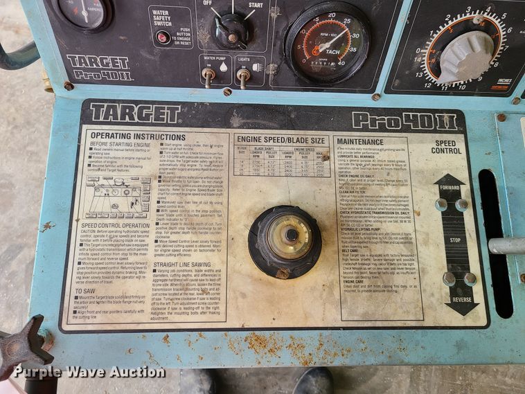 image for item GT9036 Target Pro 40 II concrete saw