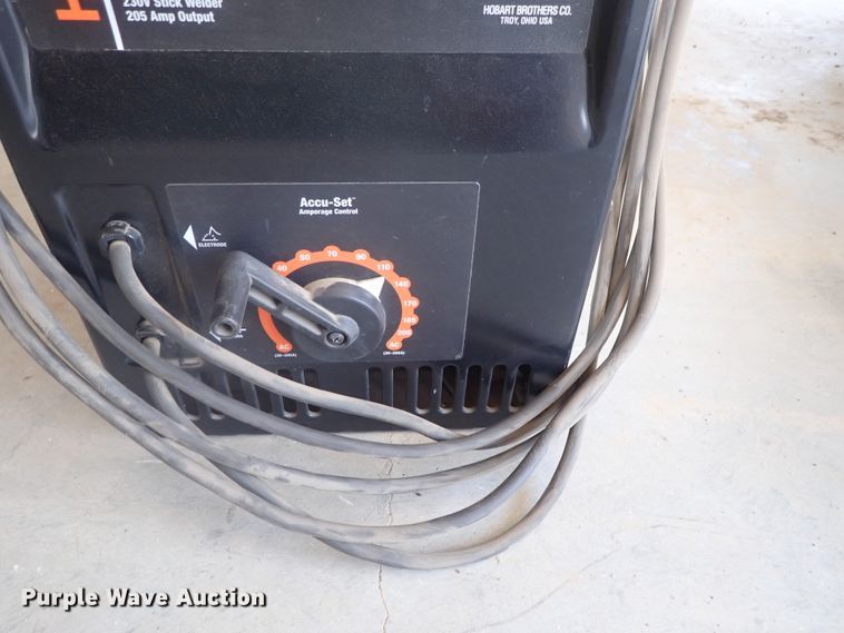 image for item GW9448 Hobart Stickmate 205 AC stick welder