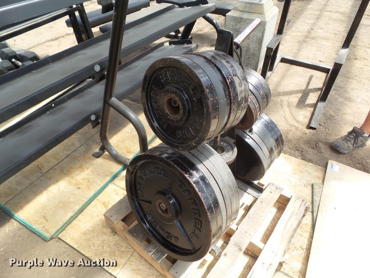 image for item GX9125 Barbell weights