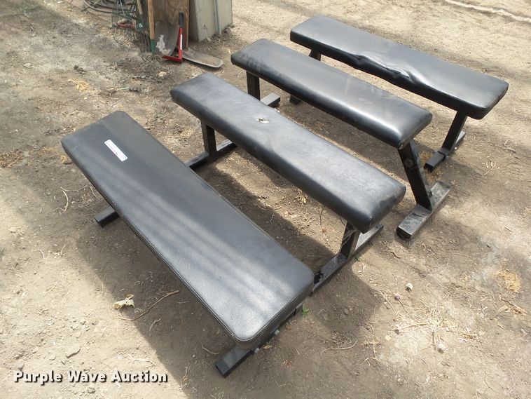 image for item GX9126 (4) flat benches