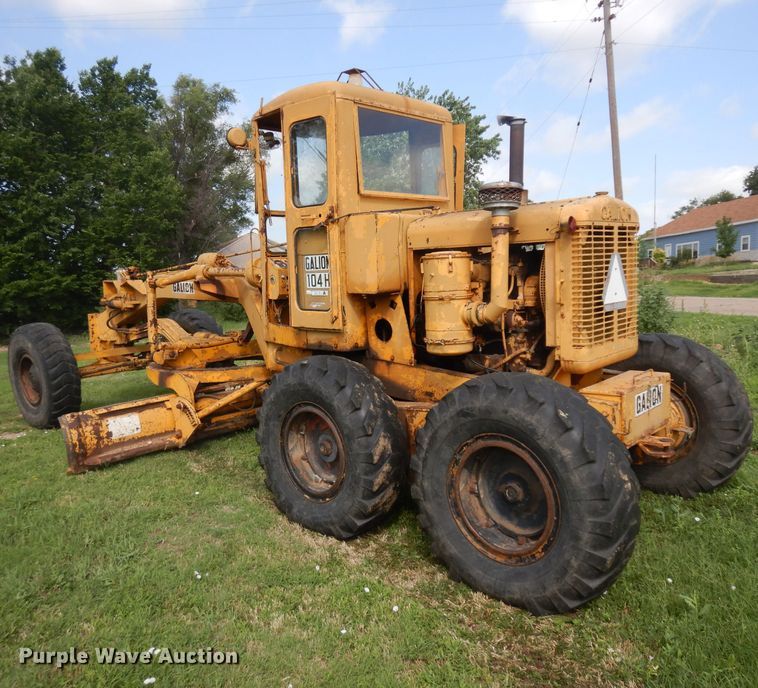 image for item HA9284 Galion 104H  rigid frame motor grader