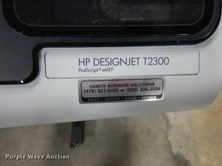 image for item HG9011 HP DesignJet T2300 plotter