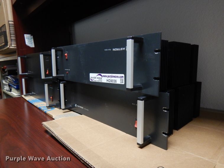 image for item HG9036 (4) Astron RM-50A power supplies