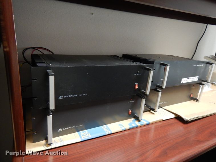 image for item HG9036 (4) Astron RM-50A power supplies