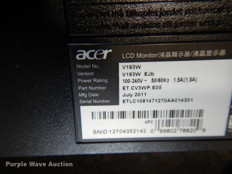 image for item HG9037 (8) monitors