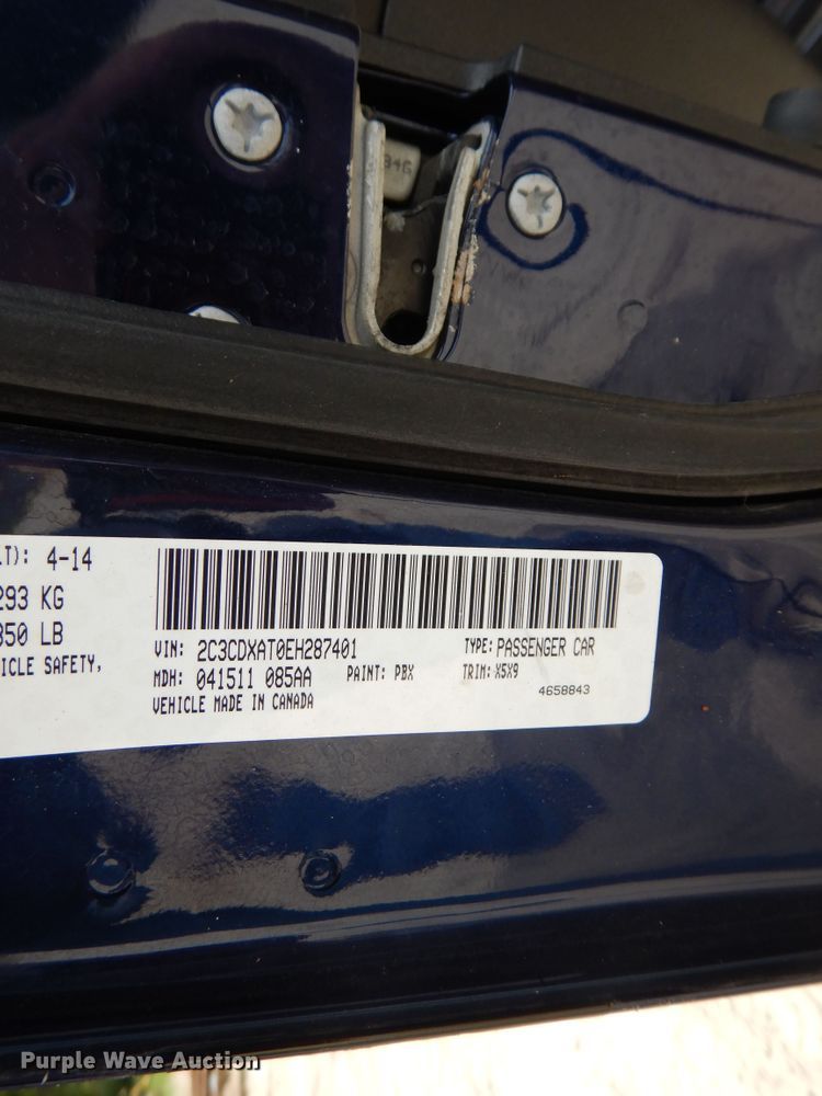 image for item HG9077 2014 Dodge Charger Police